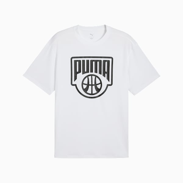 Posterize Tee I Men, PUMA White, large-MEX