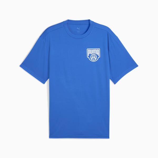 Remera de básquet Posterize para hombre, Mountain Blue, large-ARG