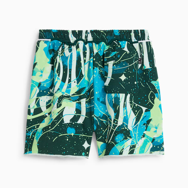 Hoop Dreamz Short II Unisex, Dark Myrtle-Spring Fern-AOP, large-ZAF