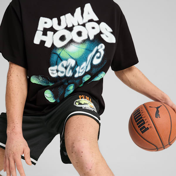 Hoop Dreamz Short Unisex, PUMA Black, large-ZAF