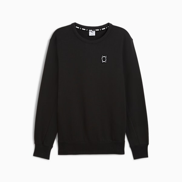 Pivot Crewneck Men, PUMA Black, large-MEX