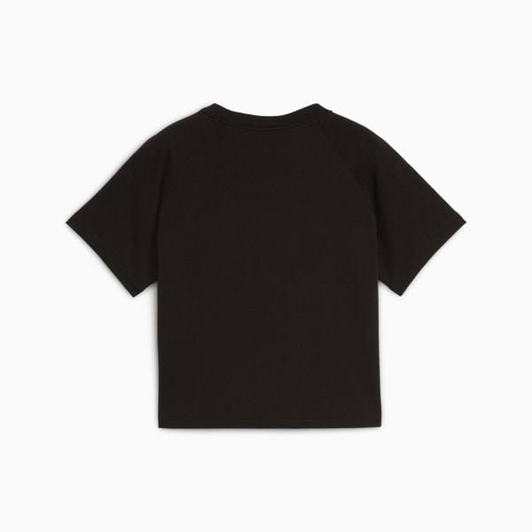 Remera corta Pivot para mujer, PUMA Black, large-ARG