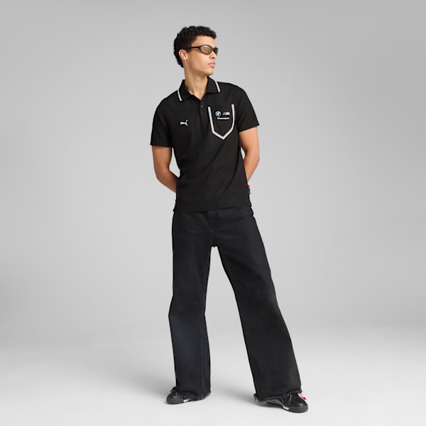 BMW M Motorsport Polo Men, PUMA Black, large-MEX