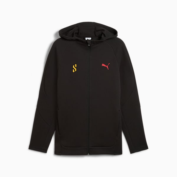 Chamarra de básquet Caution Evostripe Cross para hombre, PUMA Black, large-MEX