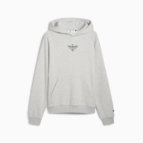 Sudadera Melo Alwayz On 1 para hombre, Light Gray Heather, large-MEX