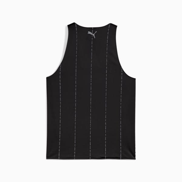 Playera de básquet Melo Alwayz On para hombre, PUMA Black-Team Silver AOP, large-MEX