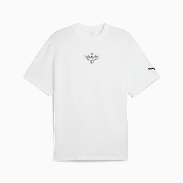 Playera de básquet Melo Alwayz On para hombre, PUMA White, large-MEX