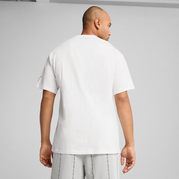 Playera de básquet Melo Alwayz On para hombre, PUMA White, large-MEX