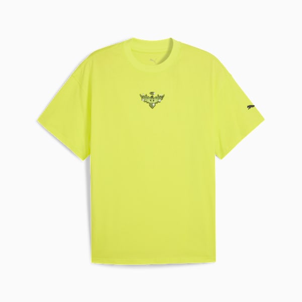 Playera de básquet Melo Alwayz On para hombre, Lemon Sherbert, large-MEX