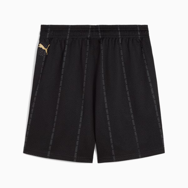 Shorts de basquetbol Melo Alwayz On 1 17cm para hombre, PUMA Black, large-MEX