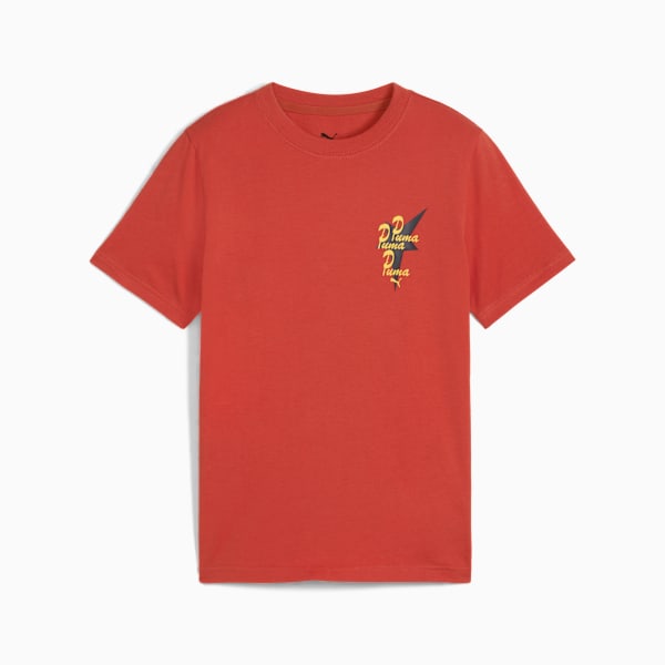 Playera para niños grandes ROAD TO UNITY, Red Fire, large-MEX