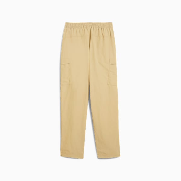 WARDROBE ESS Relaxed Woven Cargo Pants Youth, Pebble Path, large-ZAF
