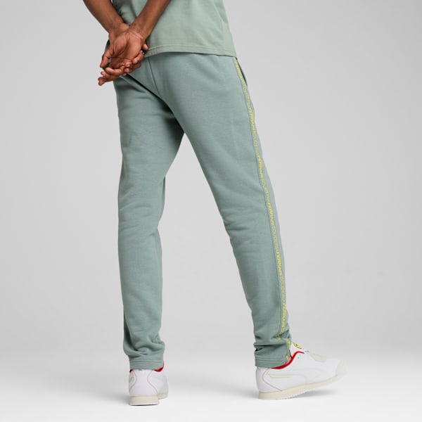 Scuderia Ferrari HP Race Slim Fit Pants Men, Green Moon, large-ZAF