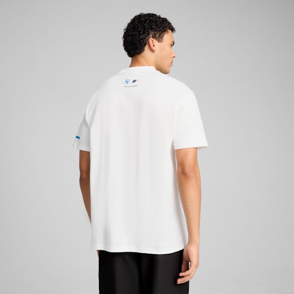 BMW M Motorsport Badge Tee Men, PUMA White, large-ZAF