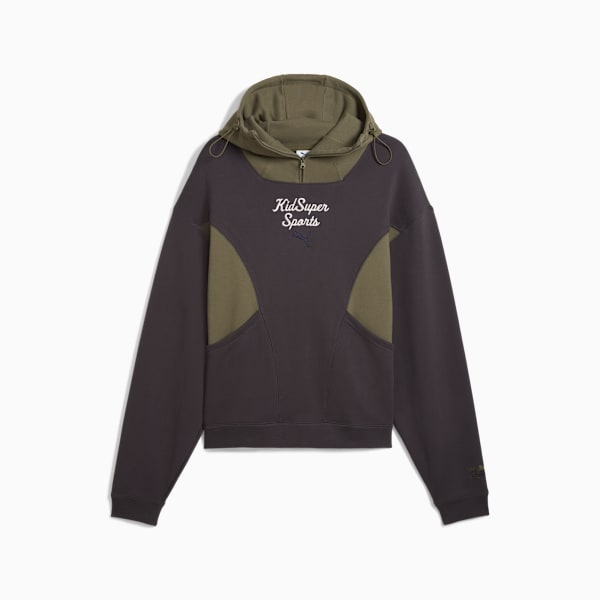 Sudadera PUMA x KIDSUPER Progressive para hombre, Dark Coal, large-MEX
