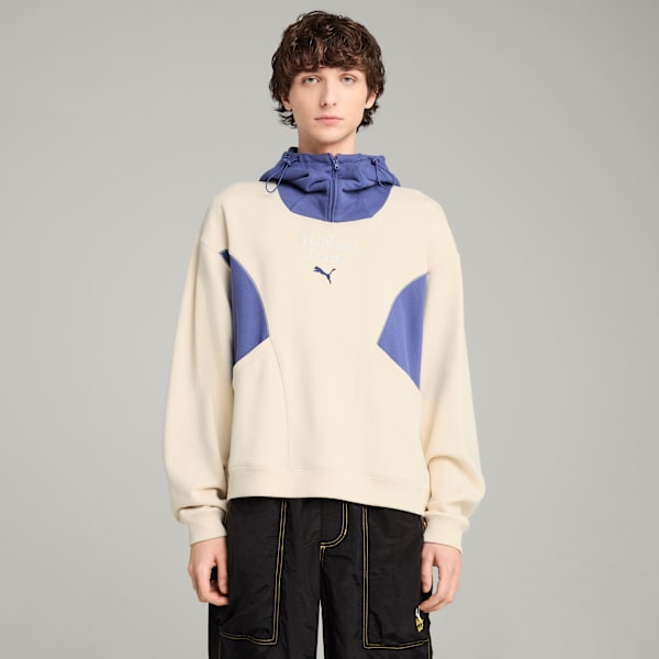 Sudadera PUMA x KIDSUPER Progressive para hombre, Alpine Snow, large-MEX