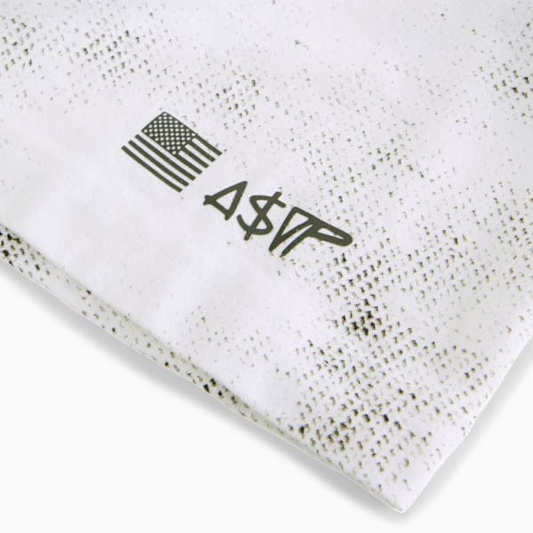 Remera A$AP ROCKY x PUMA Seatbelt, PUMA White-Lime Pow, large-ARG