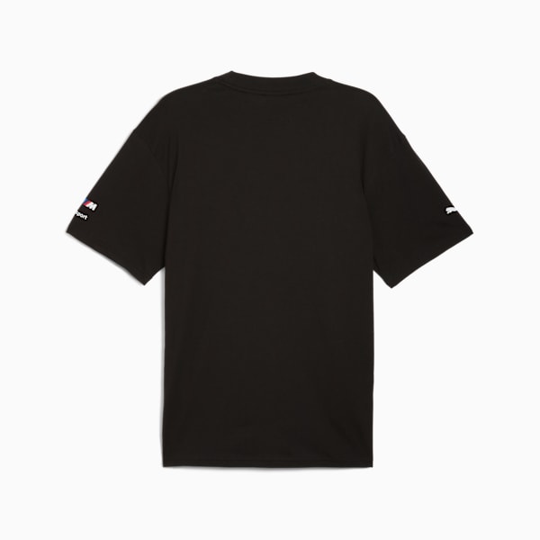 BMW M Motorsport Big Graphic Tee Men, PUMA Black, large-ZAF