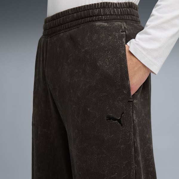 Pantalones anchos FUTURE.PUMA.ARCHIVE Washed, PUMA Black, large-ARG