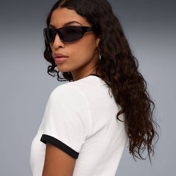 Remera semi-ajustada FUTURE.PUMA.ARCHIVE para mujer, PUMA White, large-ARG