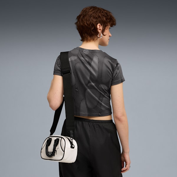 Remera corta estampada DARE TO para mujer, PUMA Black, large-ARG