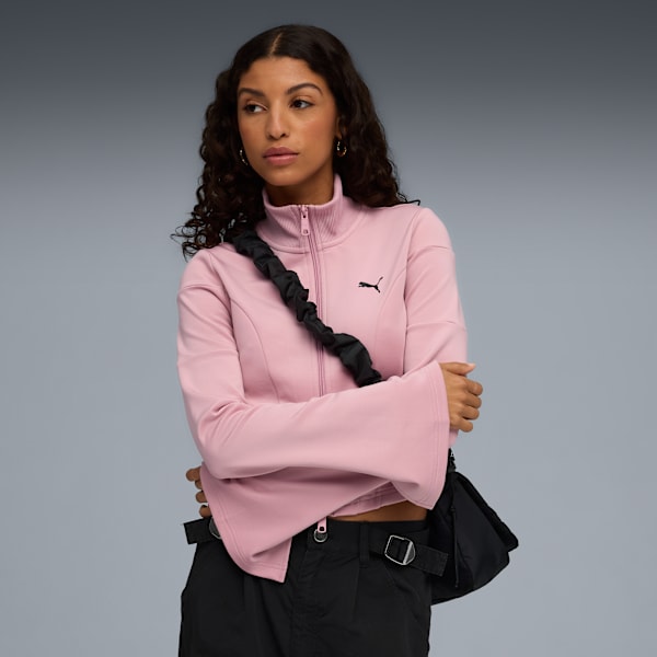 Chamarra corta DARE TO para mujer, Poised Pink, large-MEX