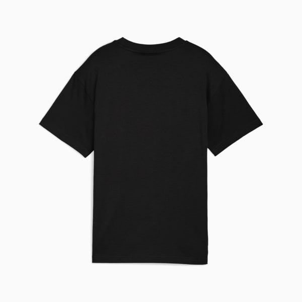 Playera estampada Super PUMA para adolescentes, PUMA Black, large-MEX