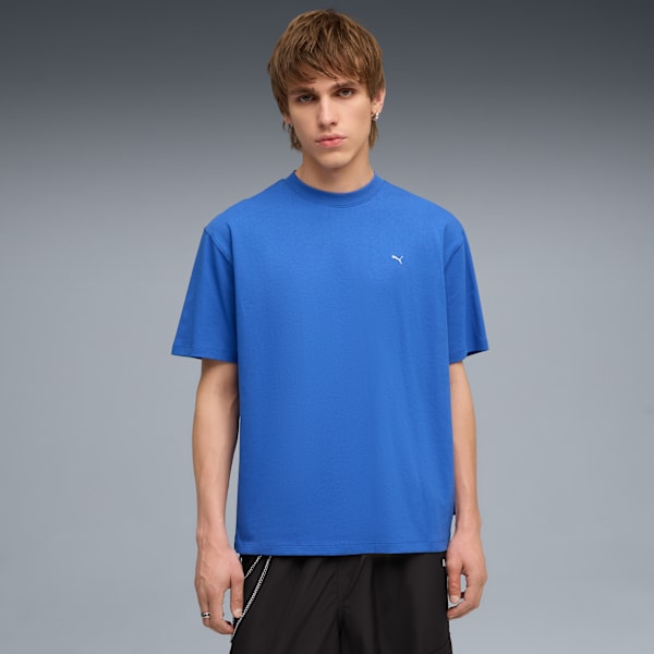MMQ Tee Men, Mountain Blue, large-ZAF