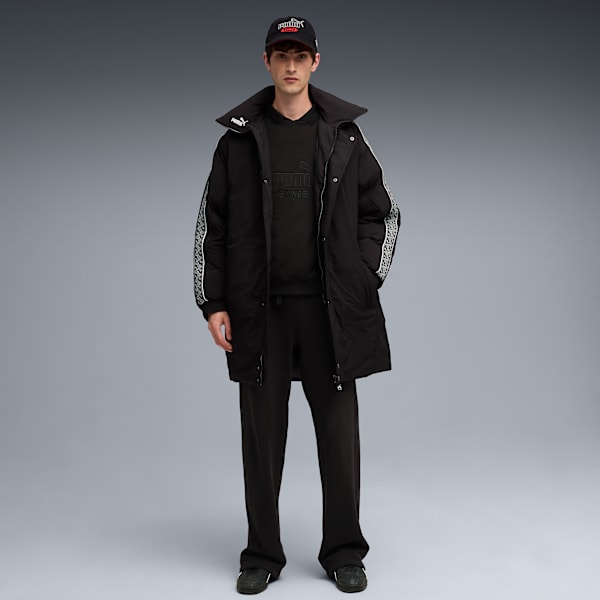 KING Oversized Puffer Jacket Men, PUMA Black, large-ZAF
