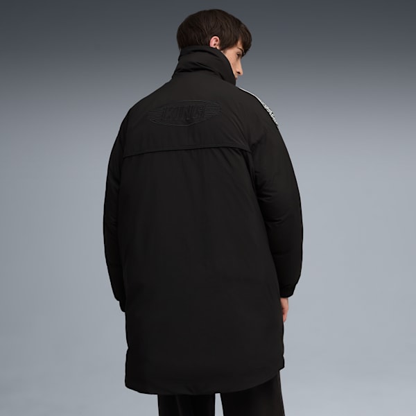 KING Oversized Puffer Jacket Men, PUMA Black, large-ZAF