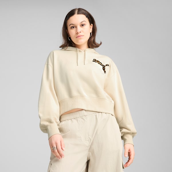 Buzo corto LEO LUXE para mujer, Alpine Snow, large-ARG