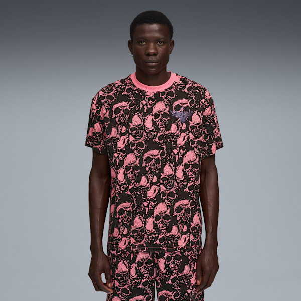 Remera estampada World Tour-nament para hombre, Sun Struck-AOP, large-ARG