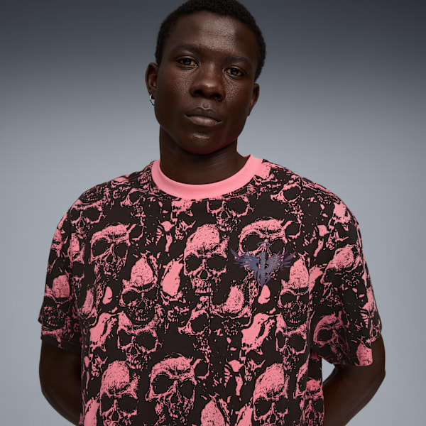 Remera estampada World Tour-nament para hombre, Sun Struck-AOP, large-ARG