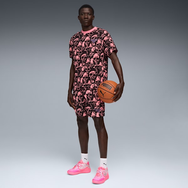 Remera estampada World Tour-nament para hombre, Sun Struck-AOP, large-ARG