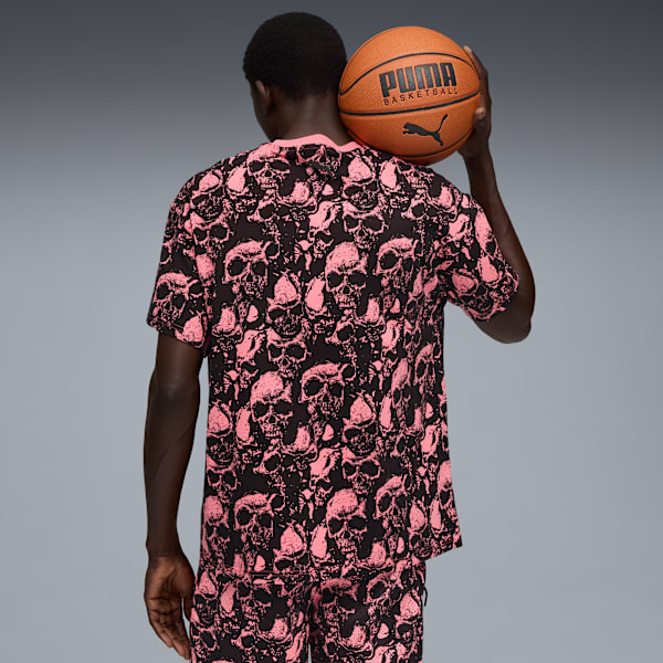 Remera estampada World Tour-nament para hombre, Sun Struck-AOP, large-ARG