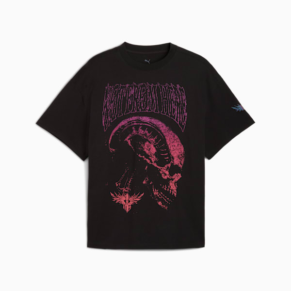 LaMelo World Tour-nament Tee I Men, PUMA Black, large-MEX