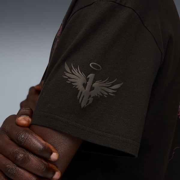 Remera LaMelo World Tour-nament I para hombre, PUMA Black, large-ARG