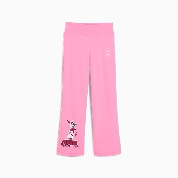 Calça Legging PUMA x HELLO KITTY AND FRIENDS Flared Infantil, Posie Pink, large-BRA