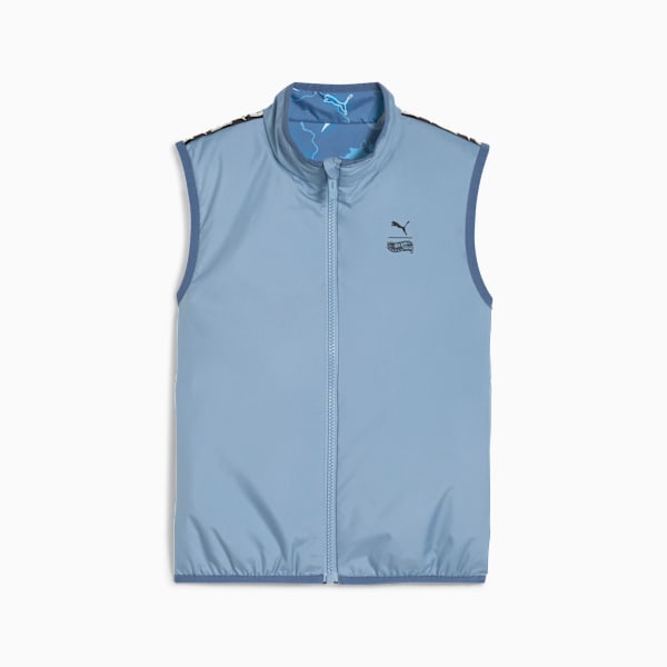 PUMA x HOT WHEELS™ MONSTER TRUCKS Vest Kids, Cool Blue, large-ZAF