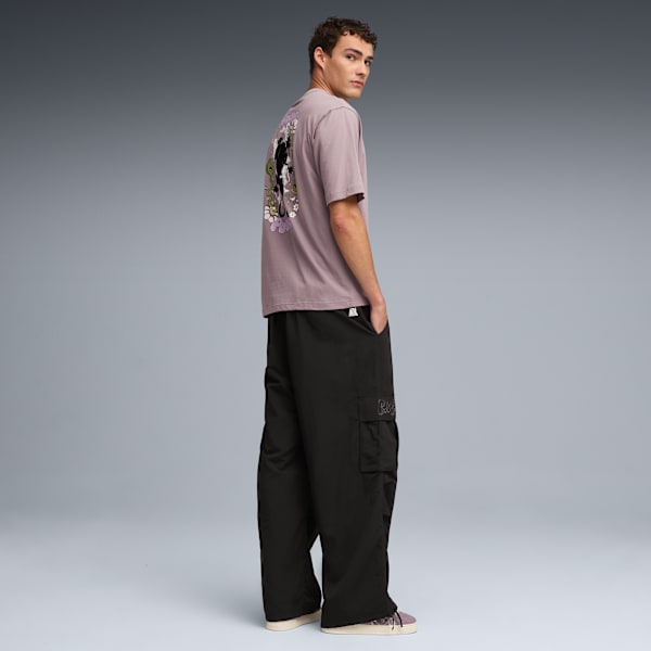 Camiseta PUMA x RIPNDIP Boxy Masculina, Plum Jam, large-BRA