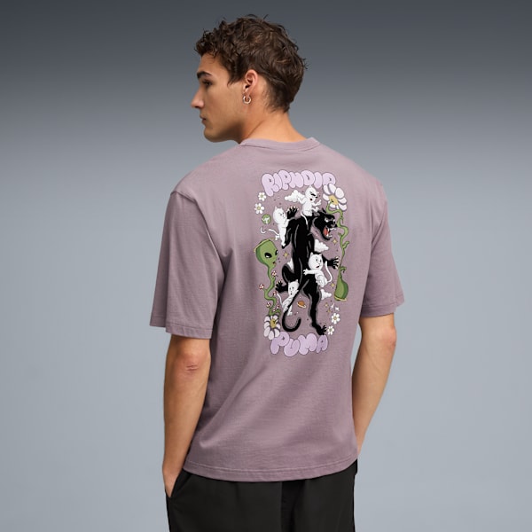 Camiseta PUMA x RIPNDIP Boxy Masculina, Plum Jam, large-BRA
