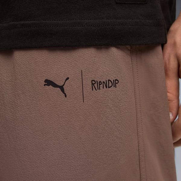 Pantalones cargo PUMA x RIPNDIP para hombre, Flat Bronze, large-ARG