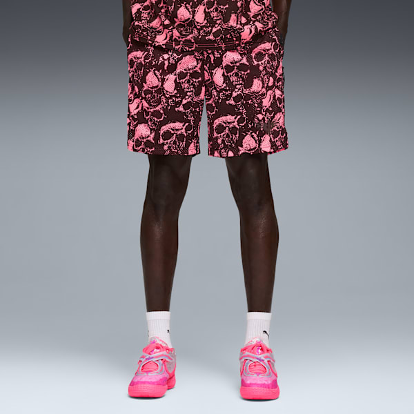 Shorts LaMelo World Tour-nament para hombre, Sun Struck-AOP, large-ARG