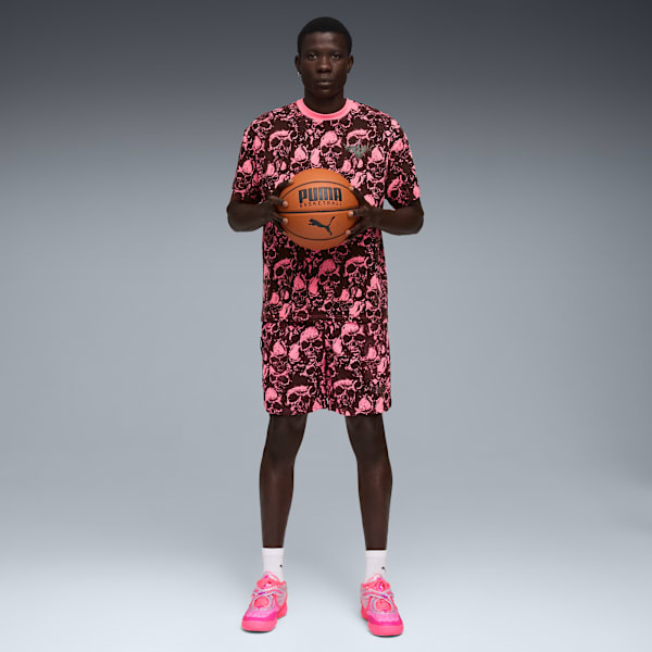 Shorts LaMelo World Tour-nament para hombre, Sun Struck-AOP, large-ARG