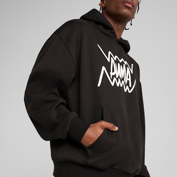 Sudadera LaMelo World Tour-nament para hombre, Dusky Gray, large-MEX