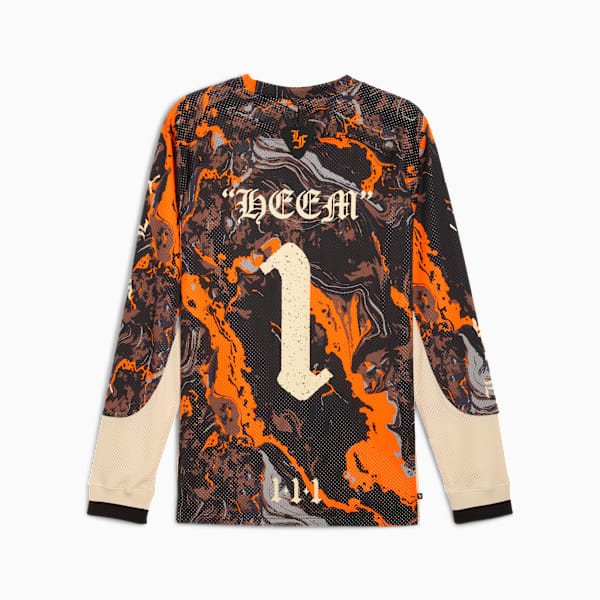 LAFRANCÉ HEEM Moto Jersey Men, Orange Glo-AOP, large-ZAF