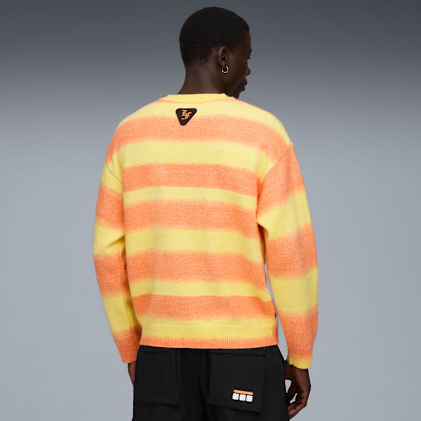 LAFRANCÉ HEEM Knit Sweater Men, Orange Glo, large-ZAF