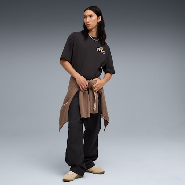 Playera PUMA x REPRESENT para hombre, Flat Dark Gray, large-MEX