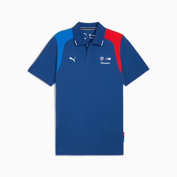 Camiseta BMW M Motorsport Polo Masculina, Azul, large-BRA