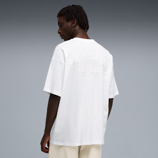 Porsche Legacy Lifestyle Tee Men, PUMA White, large-ZAF